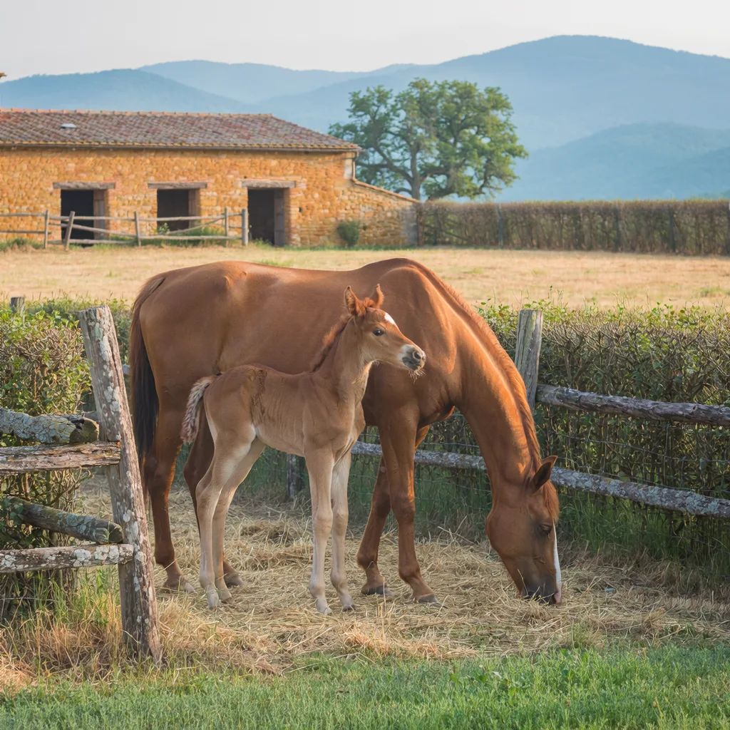 Élevage de chevaux, Écuries Ennéa, Marsanne