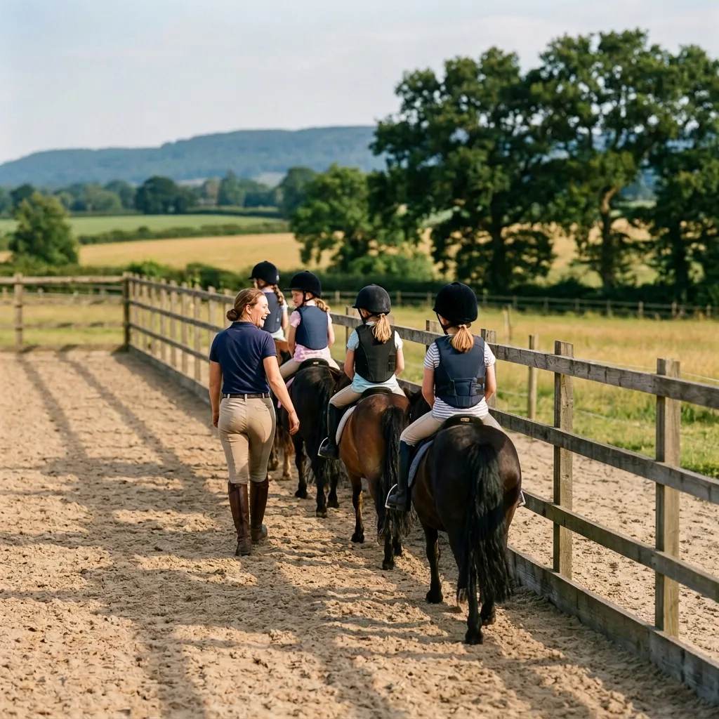 Cours de poney à Marsanne, Drôme